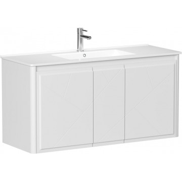 Тумба с раковиной Allen Brau Paris 1.360004.WM/4.61003.20 120 белый матовый