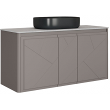 Тумба с раковиной Allen Brau Paris 1.360004.PGM/4.11021.31/1.36016.K 120 платина матовый