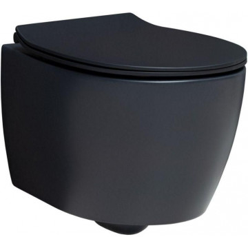 Унитаз подвесной Allen Brau Fantasy 4.11004.31 черный матовый