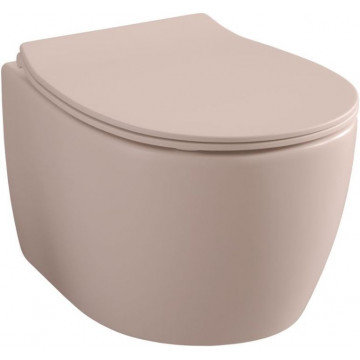 Унитаз подвесной Allen Brau Fantasy 4.11004.SM розовый