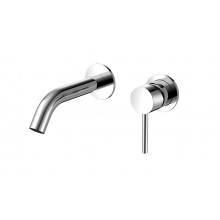 Смеситель SantiLine SL-9005, для раковины, скрытого монтажа, цвет хром