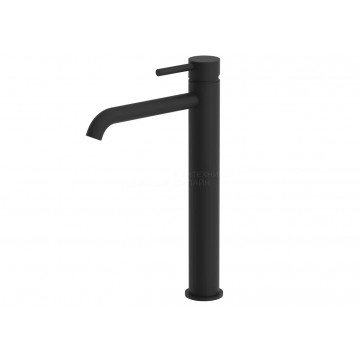 Смеситель SantiLine SL-9004MB, для раковины, цвет черный матовый