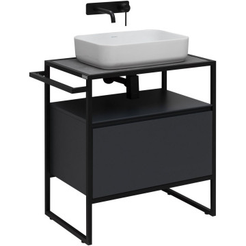 Тумба под раковину Allen Brau Priority 1.31001.AM 70 антрацит матовый