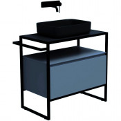 Тумба под раковину Allen Brau Priority 1.31002.BGM 80 синий матовый