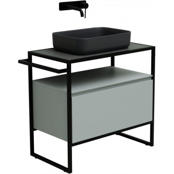 Тумба под раковину Allen Brau Priority 1.31002.PWM 80 папирус матовый