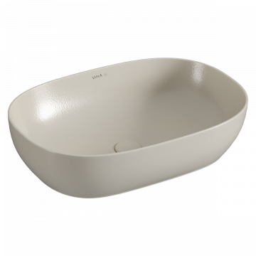 Раковина VitrA Outline Recycled 7995B066-0016 60x41 матовый бежевый