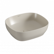 Раковина VitrA Outline Recycled 7994B066-0016 48x42 матовый бежевый