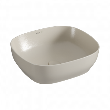 Раковина VitrA Outline Recycled 7994B066-0016 48x42 матовый бежевый