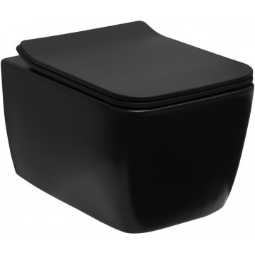 Унитаз подвесной Allen Brau Liberty 2 4.33007.31 черный матовый