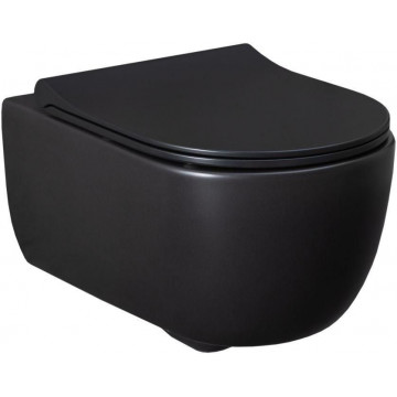 Унитаз подвесной Allen Brau Priority 4.31001.31 черный матовый