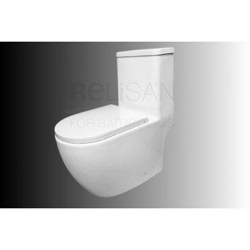 Унитаз-моноблок напольный MM 811/смыв- Торнадо Plus Гл000027755