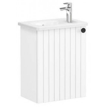 Тумба с раковиной Vitra Root Groove 69191 45 левая матовый белый