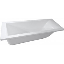 Ванна из литьевого мрамора Aquanet Bright Stone AQ-00338574 180x70 белый