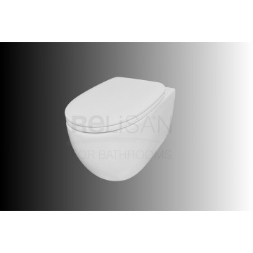 Унитаз подвесной Relisan WM 717/смыв - торнадо Гл000027676