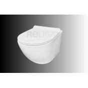 Унитаз подвесной Relisan WM 718/смыв - торнадо Гл000027678