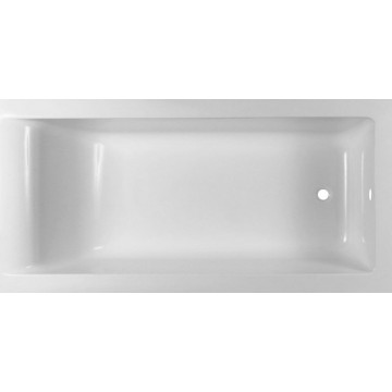 Ванна из литьевого мрамора Aquanet Bright Stone AQ-00332885 180x80 белый