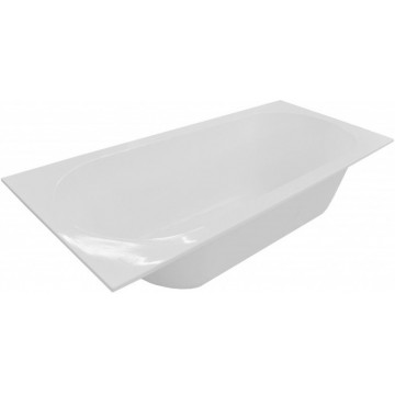 Ванна из литьевого мрамора Aquanet Lotos Stone Slim AQ-00338575 170х75 белый