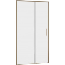 Душевая дверь Aquanet Pleasure Evo AE65-N110-GBT 110 золото браш/прозрачное