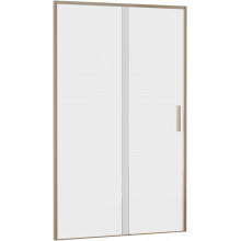 Душевая дверь Aquanet Pleasure Evo AE65-N120-GBT 120 золото браш/прозрачное