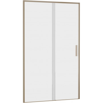 Душевая дверь Aquanet Pleasure Evo AE65-N120-GBT 120 золото браш/прозрачное
