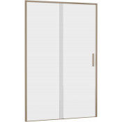 Душевая дверь Aquanet Pleasure Evo AE65-N130-GBT 130 золото браш/прозрачное