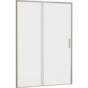Душевая дверь Aquanet Pleasure Evo AE65-N140-GBT 140 золото браш/прозрачное