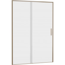 Душевая дверь Aquanet Pleasure Evo AE65-N140-GBT 140 золото браш/прозрачное