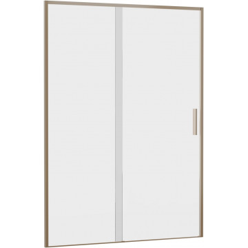 Душевая дверь Aquanet Pleasure Evo AE65-N140-GBT 140 золото браш/прозрачное