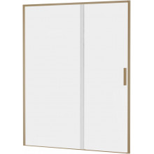 Душевая дверь Aquanet Pleasure Evo AE65-N160-GBT 160 золото браш/прозрачное