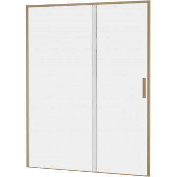 Душевая дверь Aquanet Pleasure Evo AE65-N160-GBT 160 золото браш/прозрачное