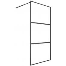 Душевая перегородка Aquanet SW-900BT 90 черный/прозрачное