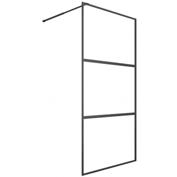 Душевая перегородка Aquanet SW-900BT 90 черный/прозрачное