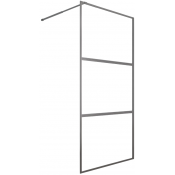 Душевая перегородка Aquanet SW-800GRT 80 графит/прозрачное