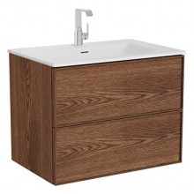 Тумба с раковиной Vitra Metropole Pure 67155 80 ореховое дерево