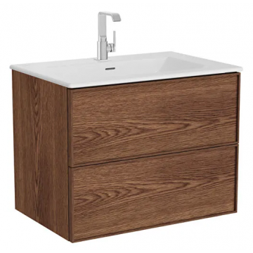 Тумба с раковиной Vitra Metropole Pure 67155 80 ореховое дерево