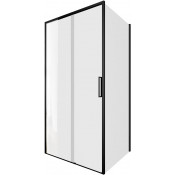 Душевой уголок Aquanet Pleasure Evo AE65-110x100-BT 110x100 черный матовый/прозрачное