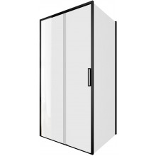 Душевой уголок Aquanet Pleasure Evo AE65-100x100-BT 100x100 черный матовый/прозрачное