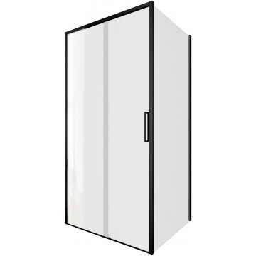 Душевой уголок Aquanet Pleasure Evo AE65-110x100-BT 110x100 черный матовый/прозрачное