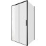 Душевой уголок Aquanet Pleasure Evo AE65-110x100-BT 110x100 черный матовый/прозрачное