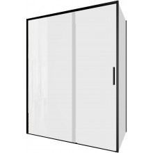 Душевой уголок Aquanet Pleasure Evo AE65-150x100-BT 150x100 черный матовый/прозрачное