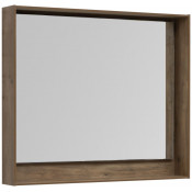 Зеркало Aquanet Милан 336401 100х80 с LED подсветкой дуб рустикальный