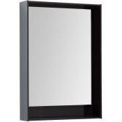 Зеркало Aquanet Милан 306382 60х80 с LED подсветкой дуб серый