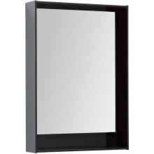 Зеркало Aquanet Милан 306382 60х80 с LED подсветкой дуб серый