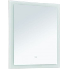 Зеркало Aquanet Монро 243584 65х80 с LED подсветкой белый