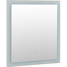 Зеркало Aquanet Монро 243589 75х80 с LED подсветкой бежевый