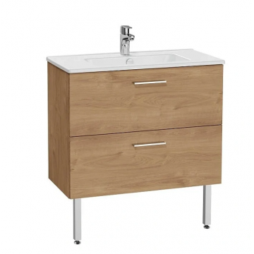 Тумба с раковиной Vitra Mia 67273 80 золотой дуб