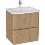 Тумба с раковиной Vitra Mia Plus Round 69817 60 золотой дуб