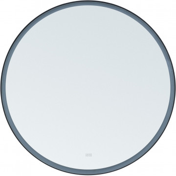 Зеркало Aquanet Тренд 316653 D80 LED черный