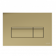 Клавиша смыва Vitra Root Square 740-2324 золото глянцевое