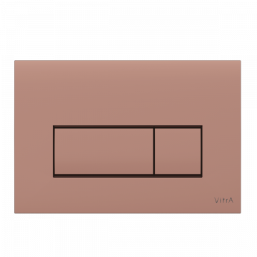 Клавиша смыва Vitra Root Square 740-2340 мягкая медь